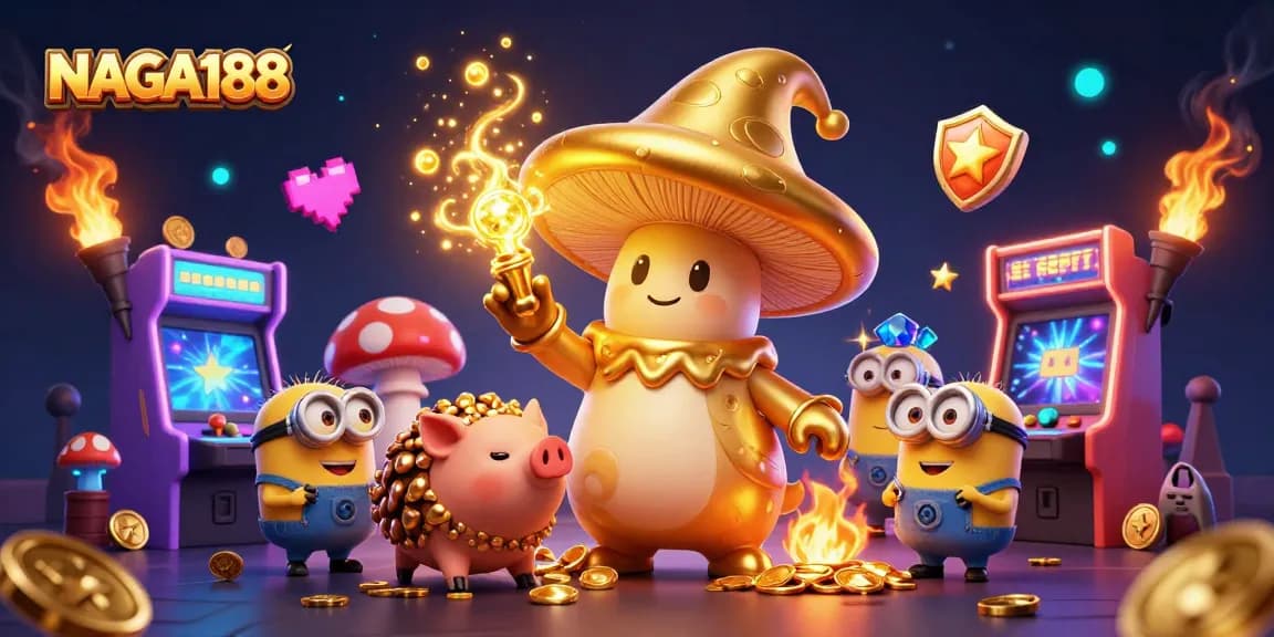 Gamer NAGA188 mendapatkan pengalaman bermain yang mengesankan dengan grafis dan elemen kasino yang kaya.