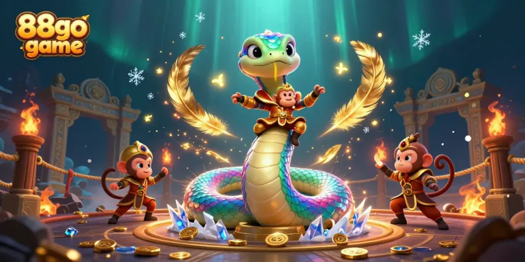 Experience the thrill of the 88go game with engaging characters and vibrant casino elements.