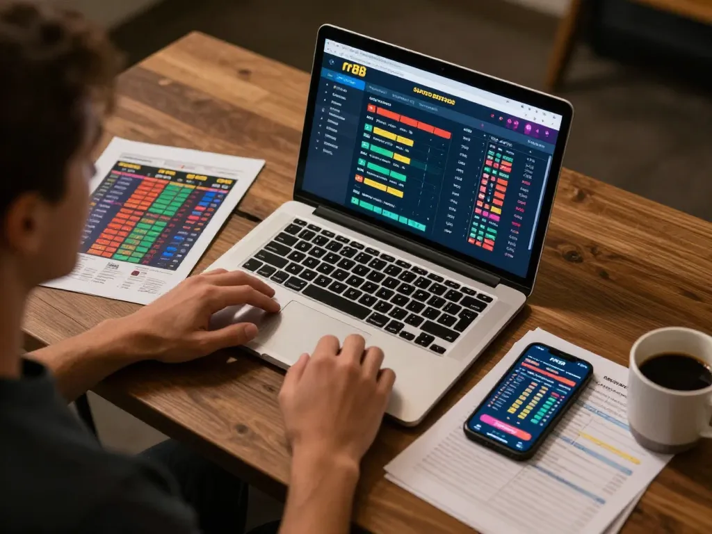 Engaging in sports betting strategies on rr88 platform with dynamic setup.