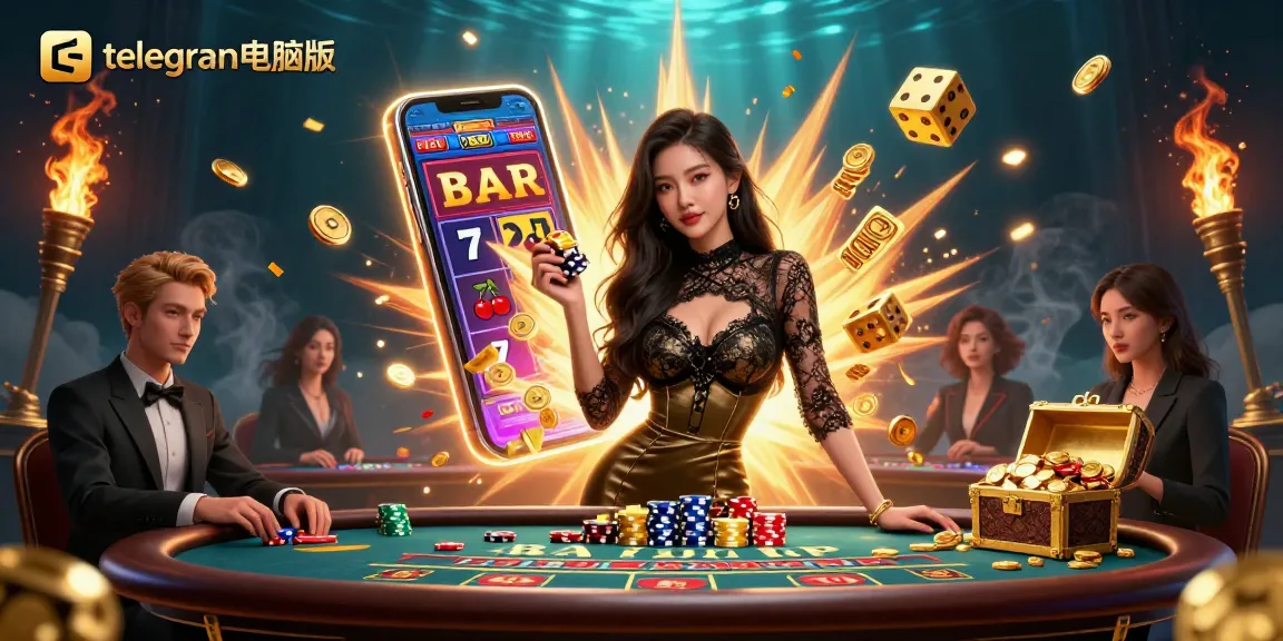 玩Telegram电脑版，享受独特的赌场体验，体验专属百家乐桌。