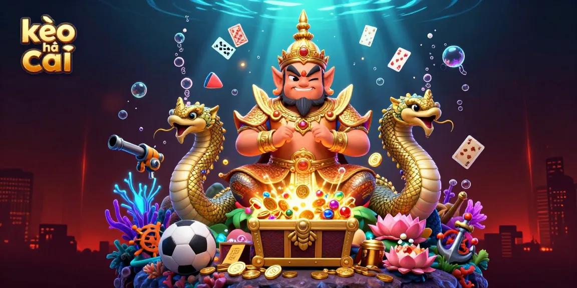 Engage with kèo nhà cái insights in a dynamic underwater casino showdown featuring Thai guardian and Naga.